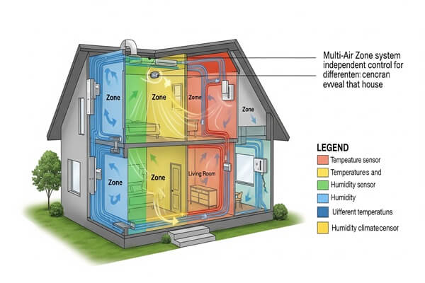 Veresk mutli air zone system Veresk mutli air zone system